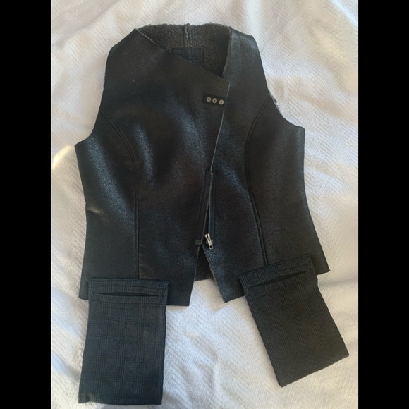 NOR Denmark faux shearling vest
